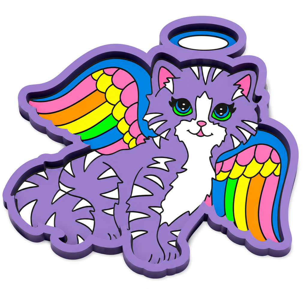 Angel Cat 3D Printed Trinket Tray