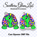 LF Turtle Can Opener 3MF File