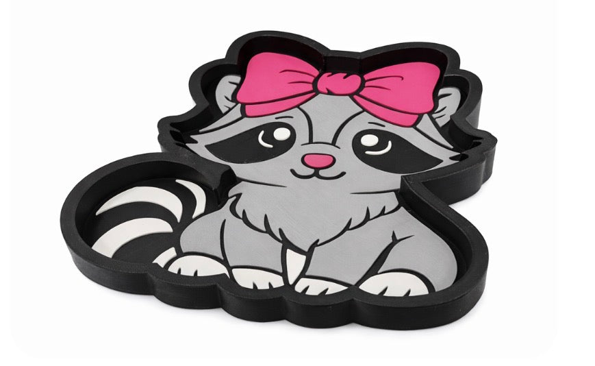Raccoon 3D Printed Trinket Tray
