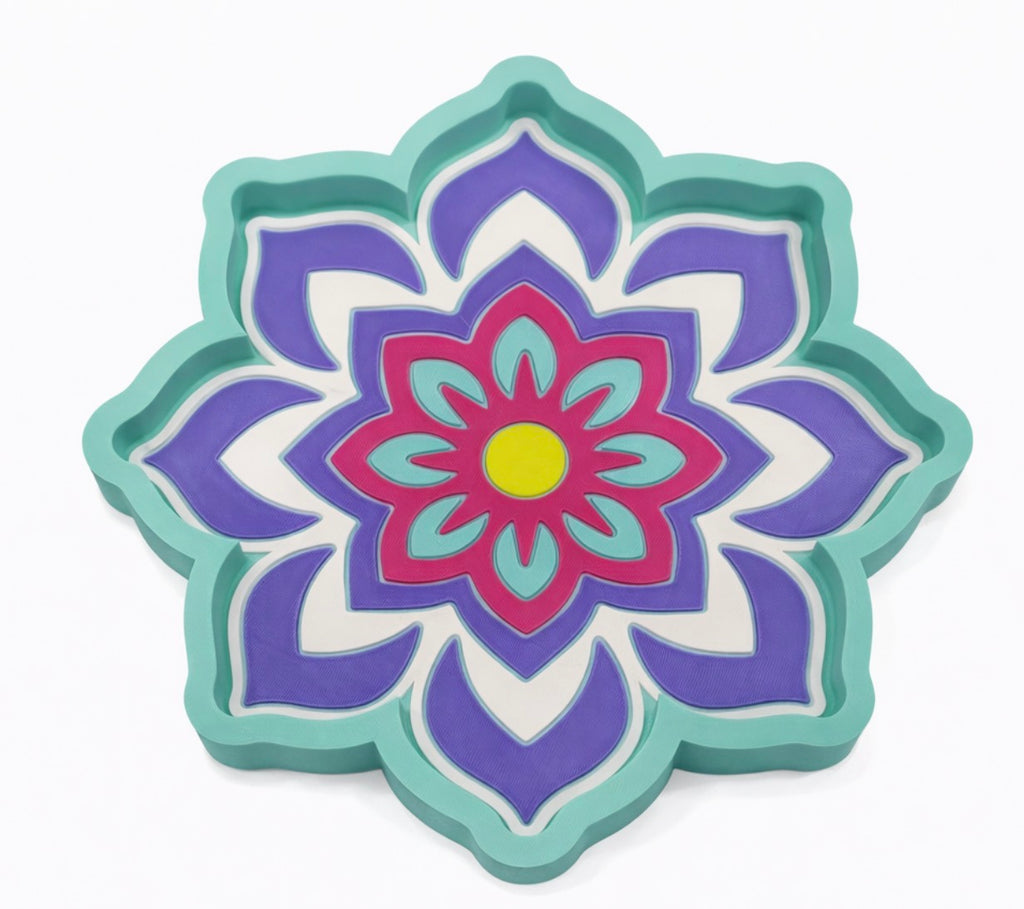 Mandala 3D Printed Trinket Tray