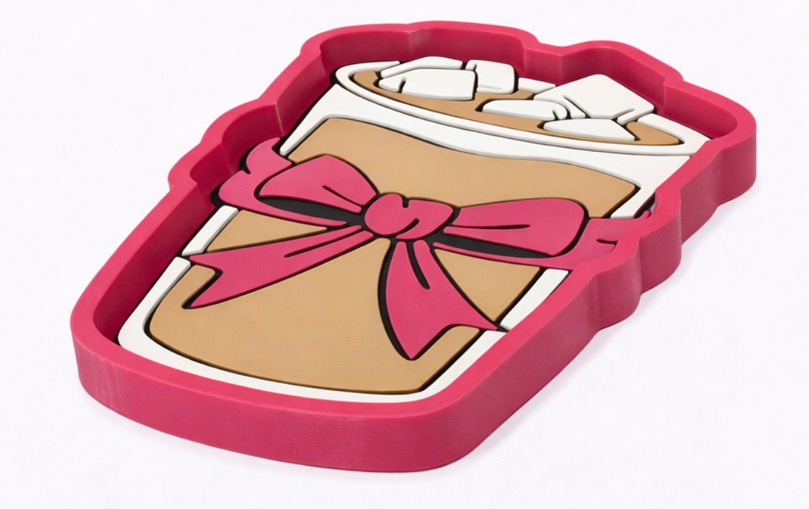 Iced Coffee 3D Printed Trinket Tray