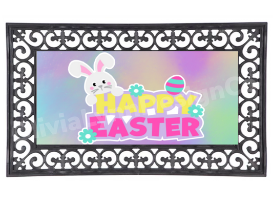 Easter Interchangeable Door Mat Frame and Insert