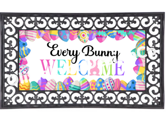 Easter Interchangeable Door Mat Frame and Insert