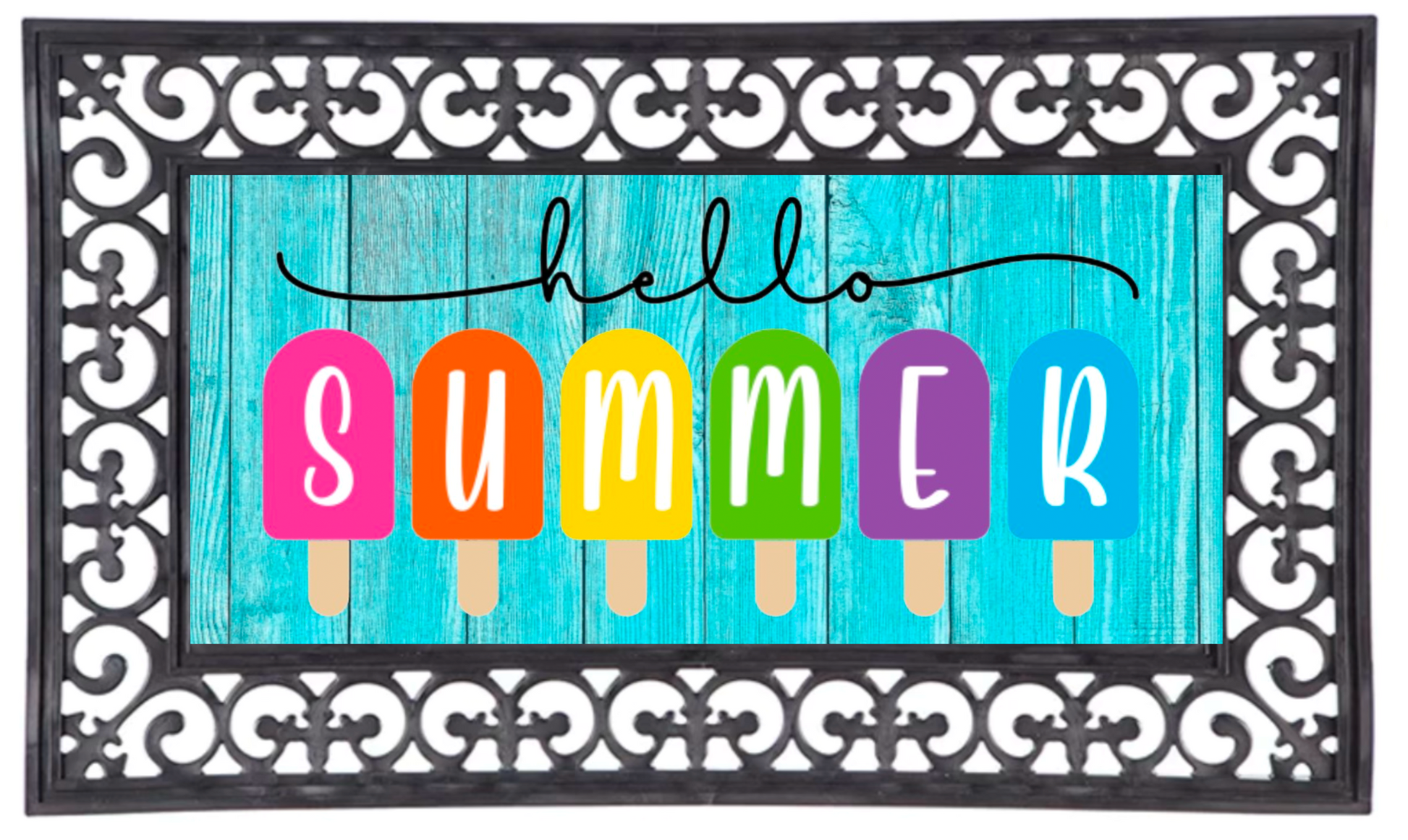 Hello Summer Door Mat Frame and Insert