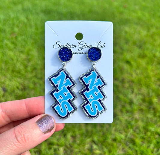 School Spirit Earring, Northshore High School, Game Day Earring