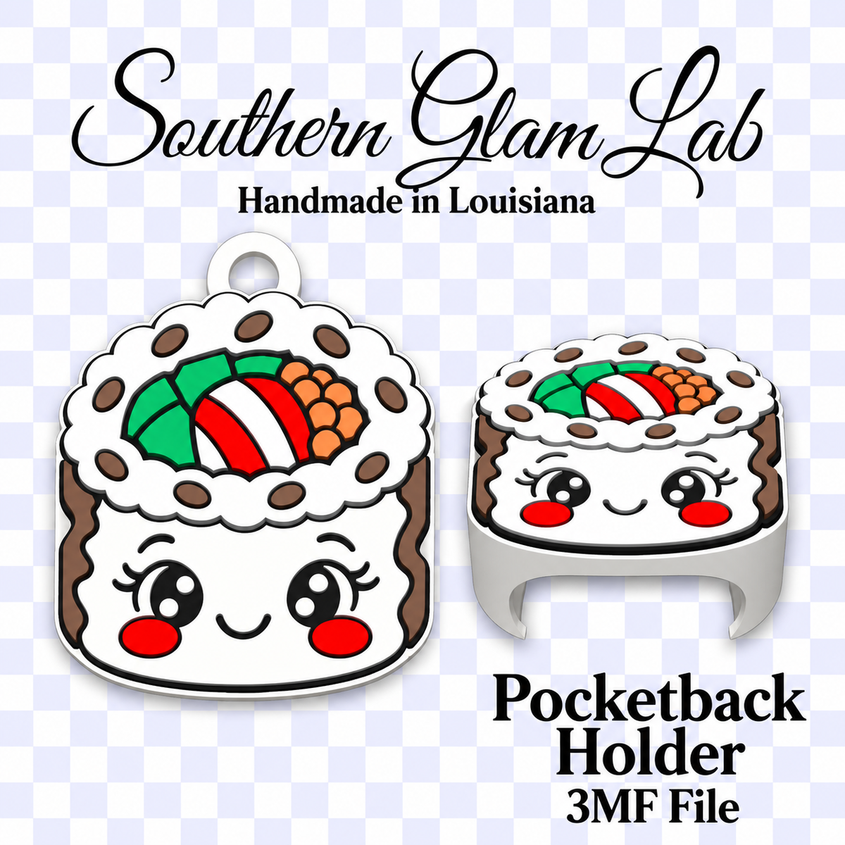 Sushi Pocketbac Holder