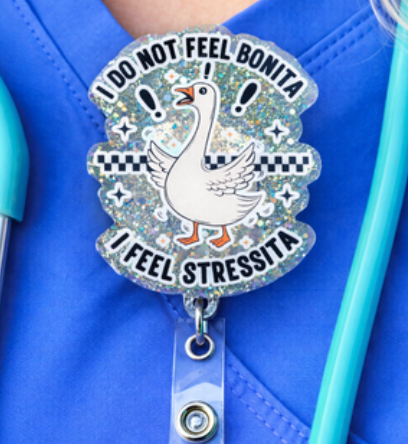 Bonita Stressita Badge Reel