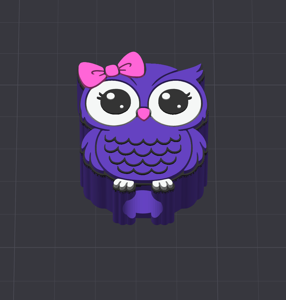 Owl 40oz Straw Buddy