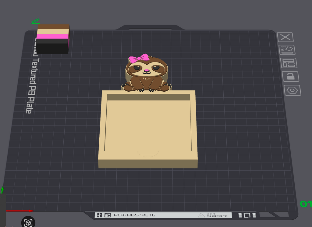 Sloth Sticky Note Holder