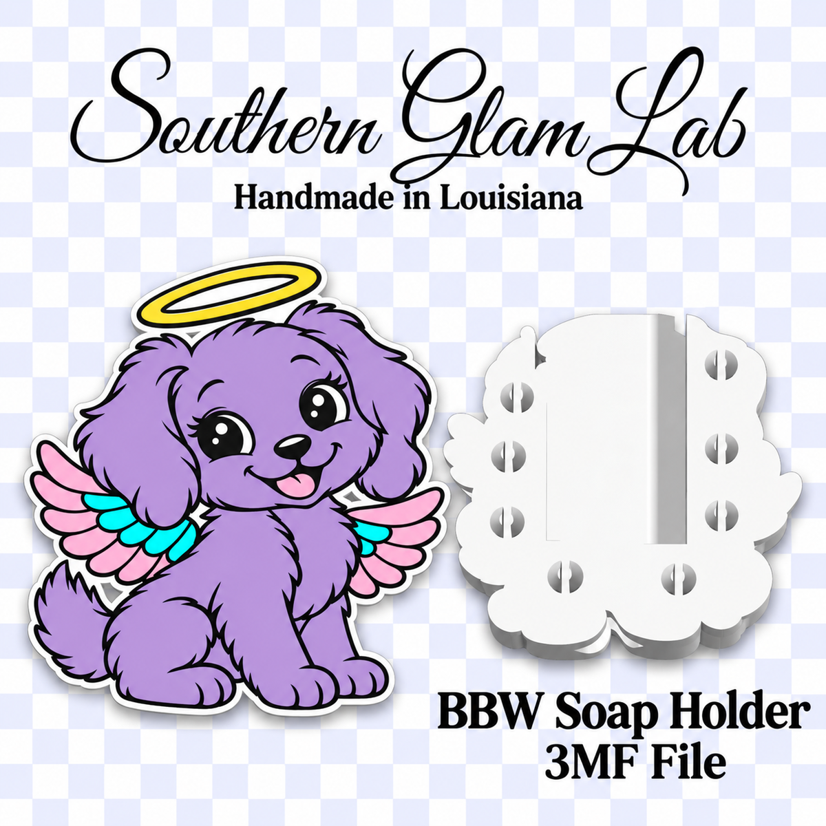 Halo Kitty BBW Soap Holder 3MF File