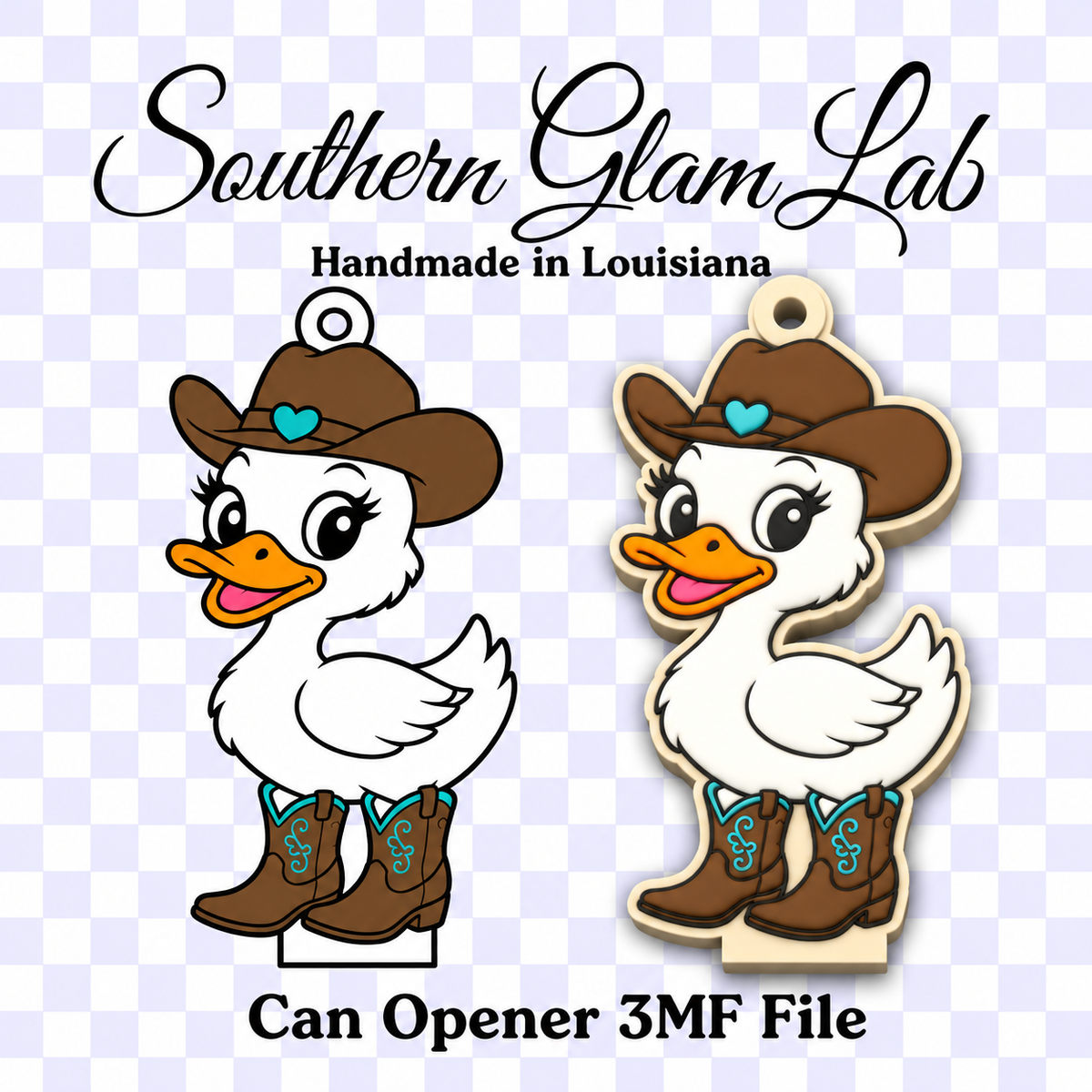 Western Duck Can Opener 3MF File
