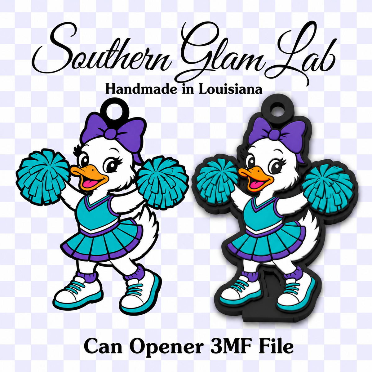 Cheer Duck Can Opener 3MF File