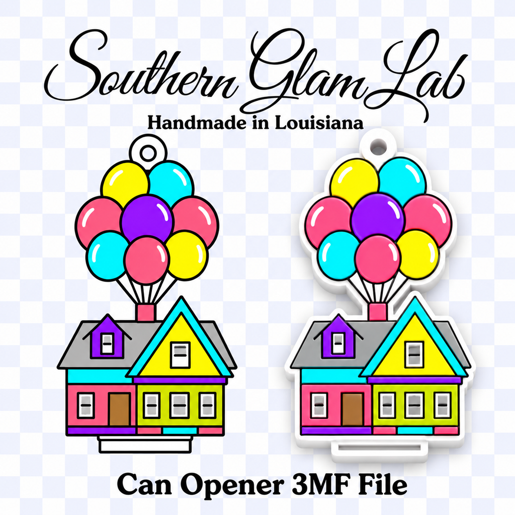 Balloon House Can Opener 3MF File