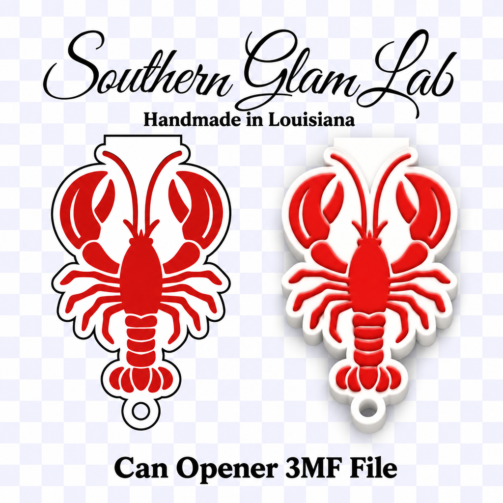 Crawfish Can Opener 3MF File