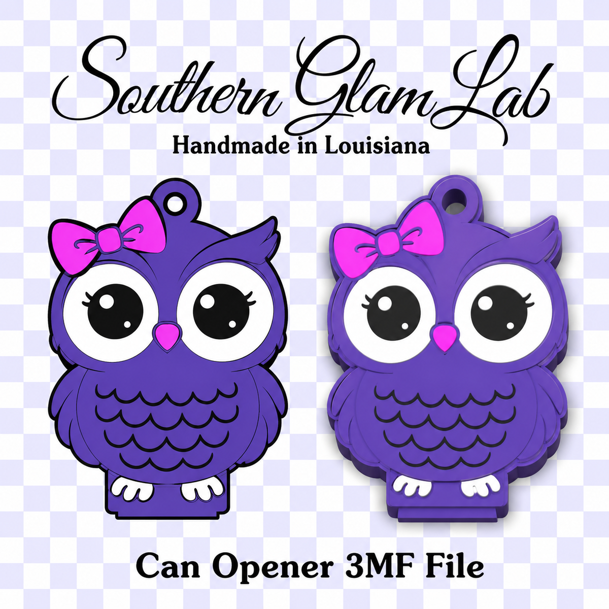 Owl Can Opener 3MF File