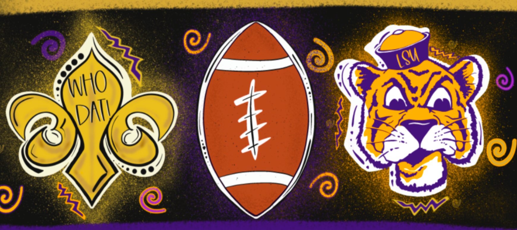 LSU Saints Doormat