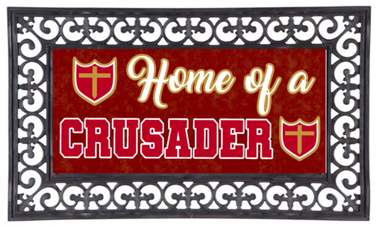 Brother Martin Crusader Door Mat