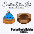 Dumpling Pocketback Holder 3MF file
