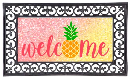 Pineapple Welcome Doormat 